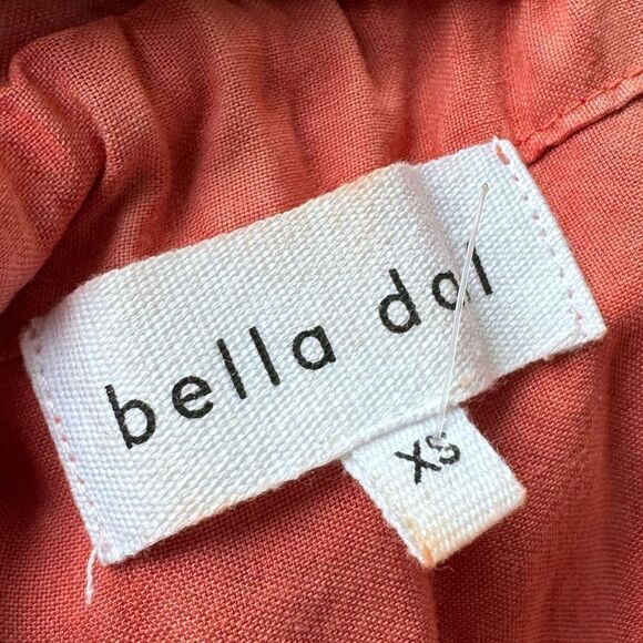 Bella Dahl TIERED HALTER MAXI DRESS IN RED CLAY XS - Picture 5 of 6